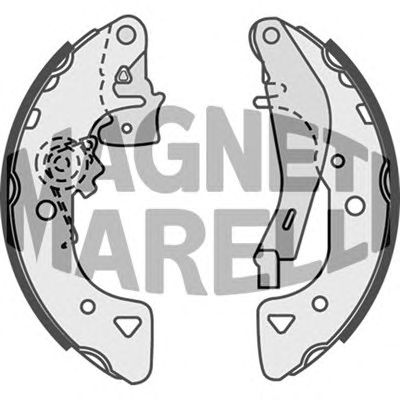 MAGNETI MARELLI 360219192193 -  Тормозные колодки